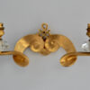 Set of 4 Fine French 1950s Gilded Bronze Wall Lights by Jules Leleu