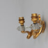 Set of 4 Fine French 1950s Gilded Bronze Wall Lights by Jules Leleu