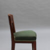 Set of 6 Fine French 1940s Dining Chairs by Printz