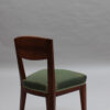 Set of 6 Fine French 1940s Dining Chairs by Printz