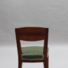 Set of 6 Fine French 1940s Dining Chairs by Printz