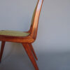 Fine French Mid-Century Mahogany Side Chair by Roset