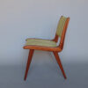 Fine French Mid-Century Mahogany Side Chair by Roset