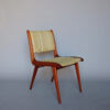 Fine French Mid-Century Mahogany Side Chair by Roset