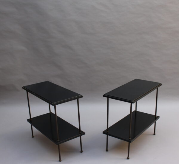 A Pair of Fine French 1950s Side Tables attributed to Baptistin Spade - Image 4