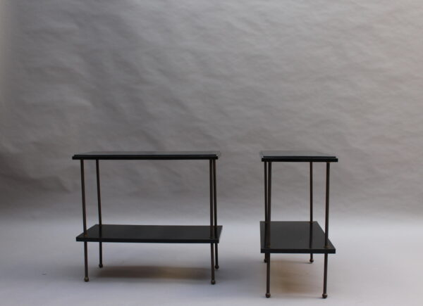 A Pair of Fine French 1950s Side Tables attributed to Baptistin Spade - Image 9