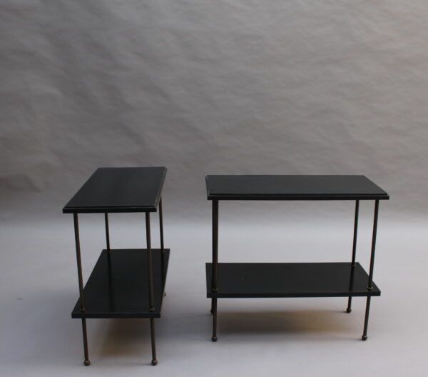 A Pair of Fine French 1950s Side Tables attributed to Baptistin Spade - Image 2