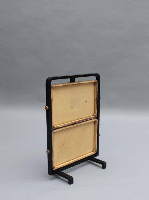 2 Fine French 1930s Wooden Folding Side Tables by Le Meuble Geisha - Image 18