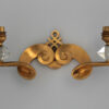 Set of 4 Fine French 1950s Gilded Bronze Wall Lights by Jules Leleu - Image 14