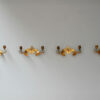 Set of 4 Fine French 1950s Gilded Bronze Wall Lights by Jules Leleu - Image 2