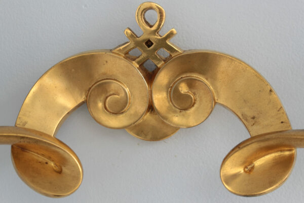 Set of 4 Fine French 1950s Gilded Bronze Wall Lights by Jules Leleu - Image 10