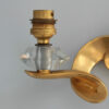 Set of 4 Fine French 1950s Gilded Bronze Wall Lights by Jules Leleu - Image 9