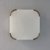 Fine French Art Deco Glass and Bronze Ceiling or Wall Light by Perzel - Image 10