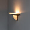 A Fine French Art Deco Bronze and Cut Glass Sconce by Perzel - Image 14