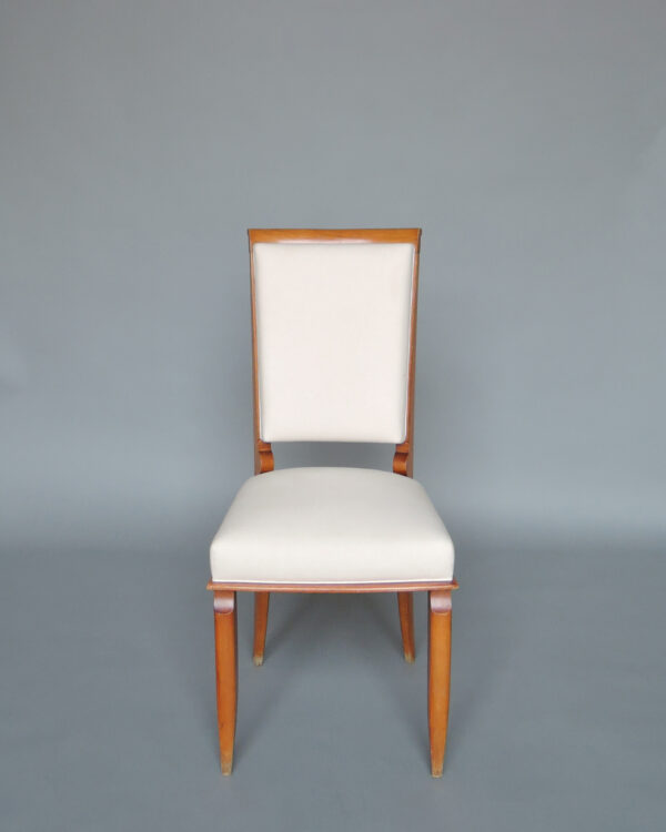 Set of 14 Fine French Art Deco Dining Chairs - Image 3