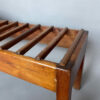 Unusual French Pine and Leather 1940s Benchin - Image 10