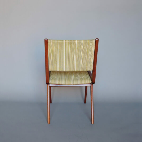 Fine French Mid-Century Mahogany Side Chair by Roset - Image 6