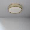 Fine French 1970s Brass and Glass "Queen's Necklace" Flush Mount by Perzel - Image 12