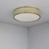 Fine French 1970s Brass and Glass "Queen's Necklace" Flush Mount by Perzel - Image 4