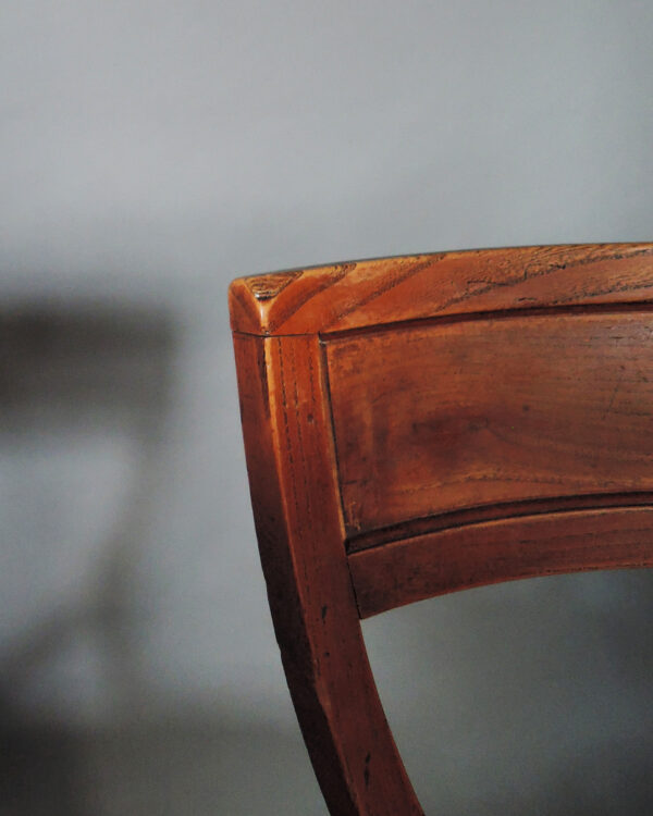2 Fine French 1940s Neoclassical Dining Chairs - Image 8