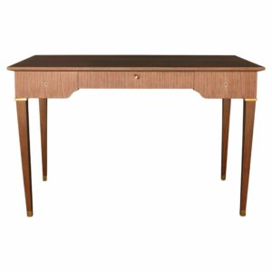 A Fine French 1950s 3 Drawer Writing Table by Leleu