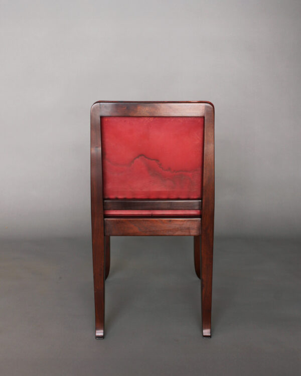 A Fine French Art Deco Mahogany Side Chair    - On Hold - - Image 6
