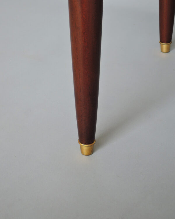 Pair of Fine French Art Deco Mahogany Armchairs by Jules Leleu (Copy) - Image 15