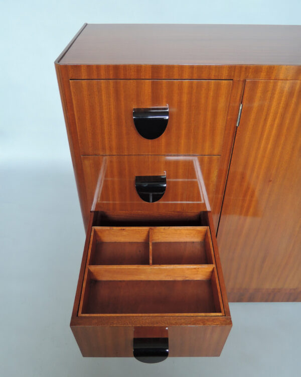 Fine French Art Deco Mahogany Buffet by Lahalle & Levard - Image 15