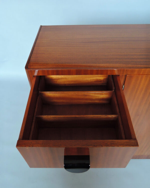 Fine French Art Deco Mahogany Buffet by Lahalle & Levard - Image 13