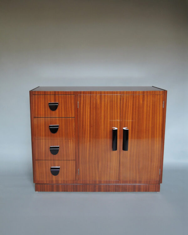 Fine French Art Deco Mahogany Buffet by Lahalle & Levard - Image 9