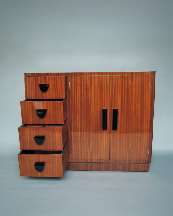 Fine French Art Deco Mahogany Buffet by Lahalle & Levard - Image 11