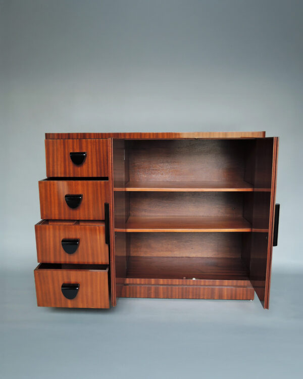 Fine French Art Deco Mahogany Buffet by Lahalle & Levard - Image 10