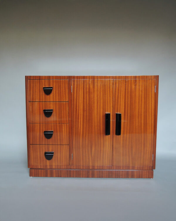 Fine French Art Deco Mahogany Buffet by Lahalle & Levard - Image 2