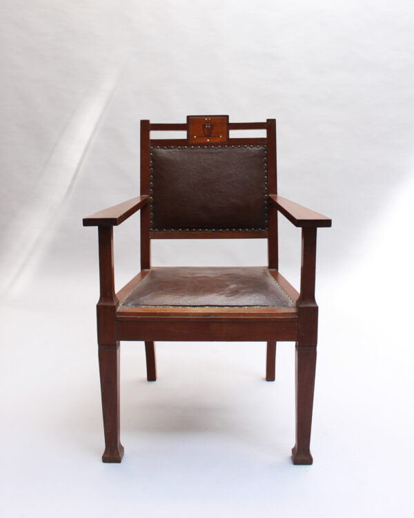 Fine Large Vienna Secession Armchair - Image 2