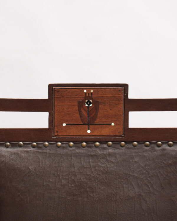 Fine Large Vienna Secession Armchair - Image 8
