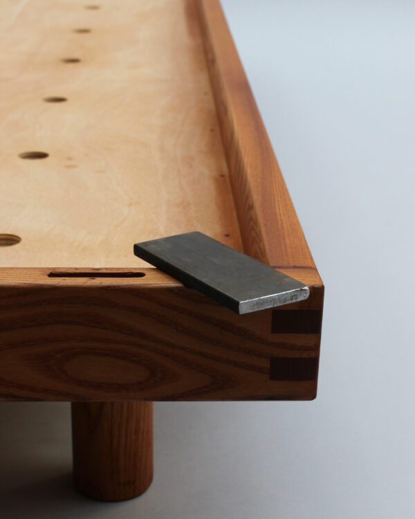 Fine French 1950s Solid Elm "Godot" daybed by Pierre Chapo - Image 16