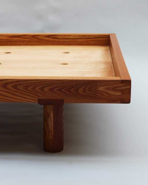 Fine French 1950s Solid Elm "Godot" daybed by Pierre Chapo - Image 8