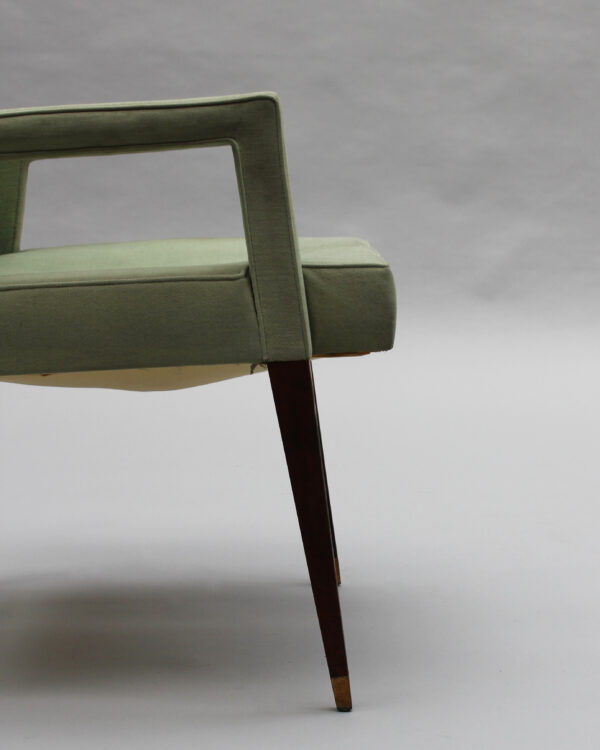 4 Fine French 1960s Armchairs by Jules Leleu - Image 11