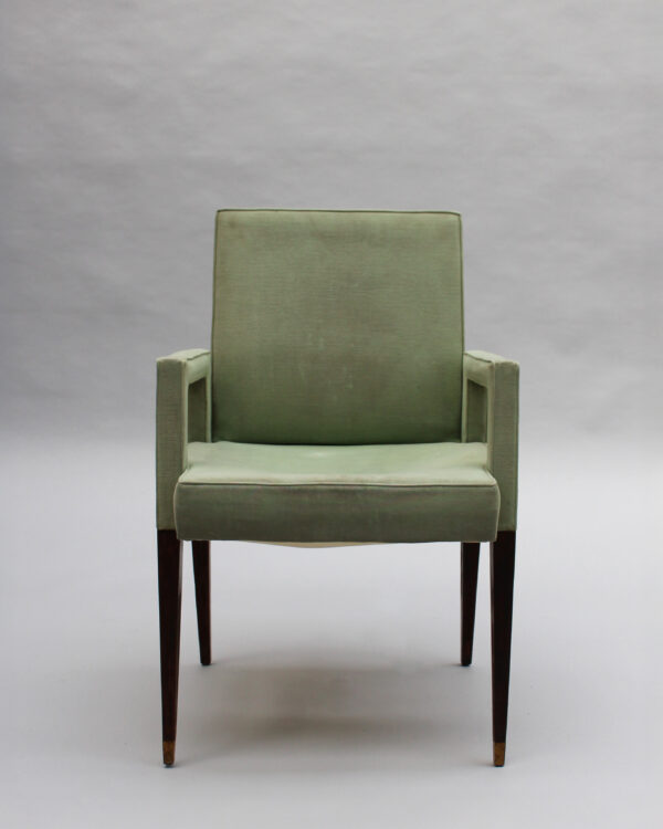 4 Fine French 1960s Armchairs by Jules Leleu - Image 4