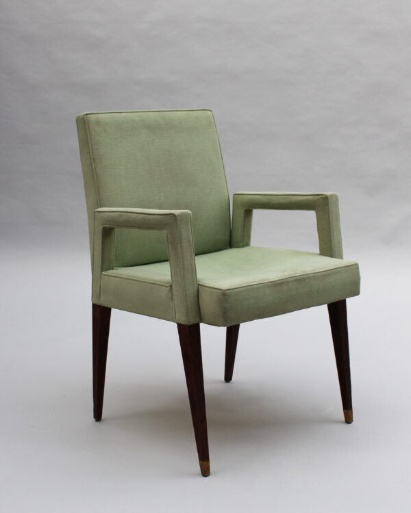 4 Fine French 1960s Armchairs by Jules Leleu - Image 5