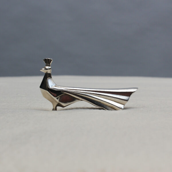 Set of 12 Fine French Art Deco Silver plated "Gallia" Knife Rests by Christofle - Image 14