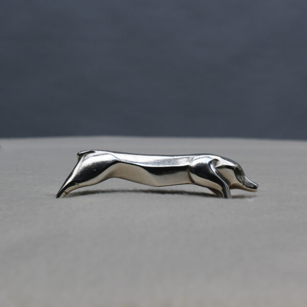 Set of 12 Fine French Art Deco Silver plated "Gallia" Knife Rests by Christofle - Image 5