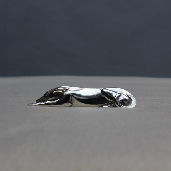 Set of 12 Fine French Art Deco Silver plated "Gallia" Knife Rests by Christofle - Image 7