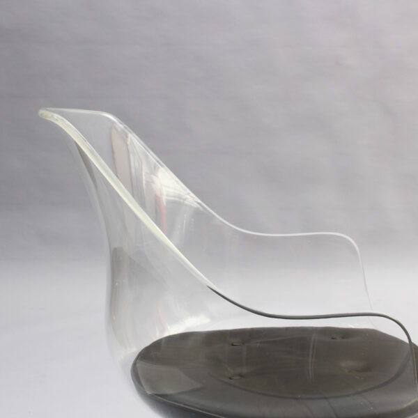 11 Fine 1960s Lucite ‘Champagne’ Chairs by Estelle & Erwin Laverne - Image 10