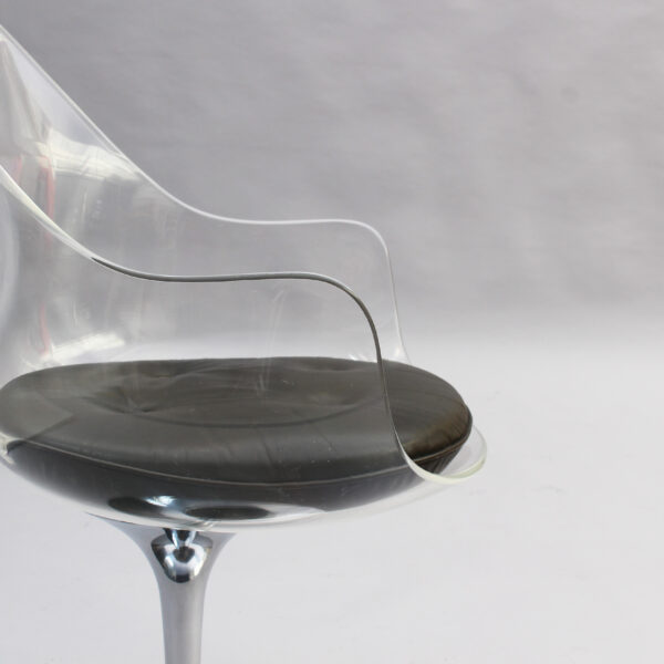 11 Fine 1960s Lucite ‘Champagne’ Chairs by Estelle & Erwin Laverne - Image 11