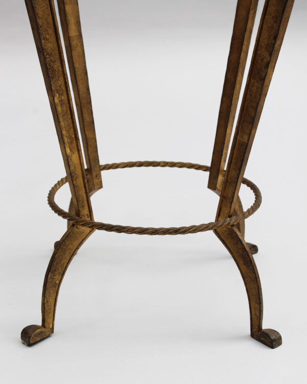 Fine French 1940's Gueridon / Side Table by Maison Ramsay - Image 9