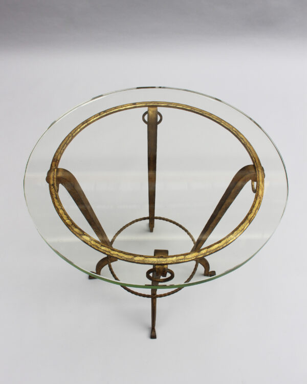 Fine French 1940's Gueridon / Side Table by Maison Ramsay - Image 5