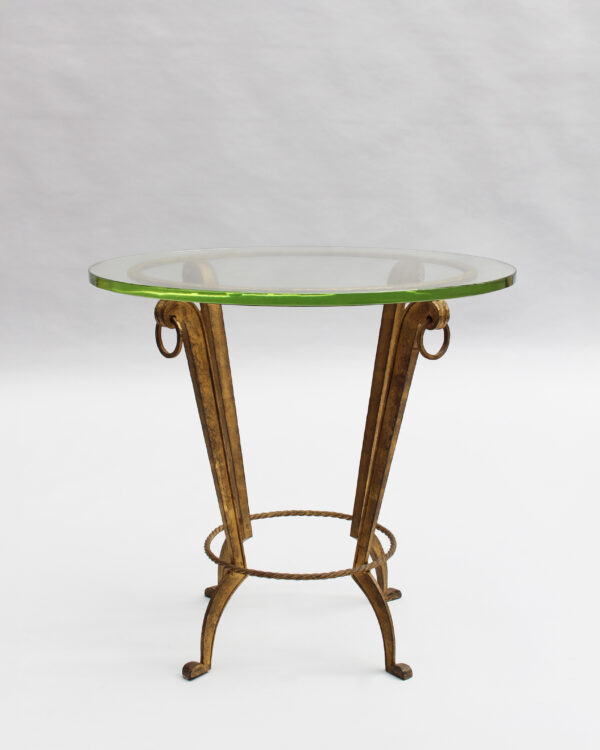 Fine French 1940's Gueridon / Side Table by Maison Ramsay - Image 2