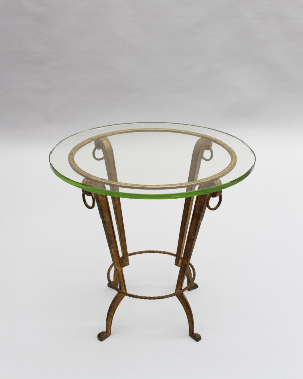 Fine French 1940's Gueridon / Side Table by Maison Ramsay - Image 3