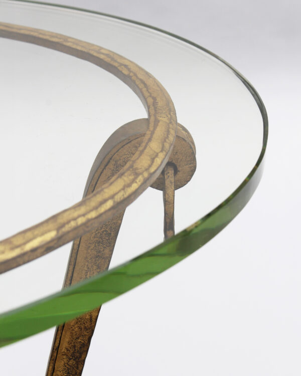 Fine French 1940's Gueridon / Side Table by Maison Ramsay - Image 10